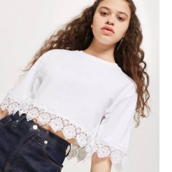 topshop // crop top - Picture 2 of 5